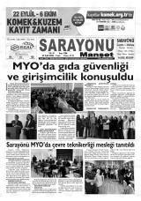 SARAYÖNÜ MANŞET