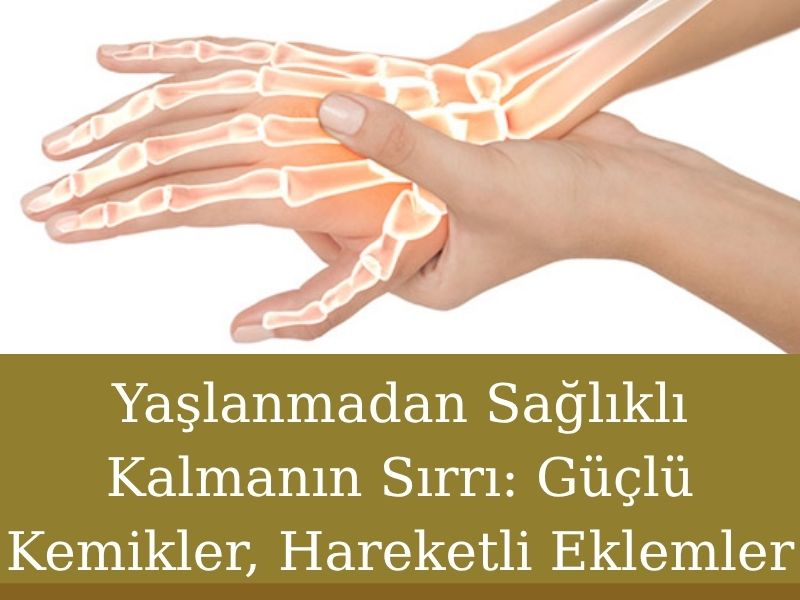 Yaşlanmadan Sağlıklı Kalmanın Sırrı: Güçlü Kemikler,